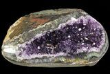Purple Amethyst Geode - Uruguay #83666-1
